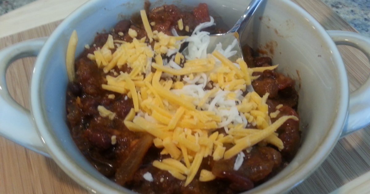 Beef Short Rib Chili / Slow Cooker › Healthy Old Broad